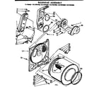 Sears 11077974600 bulkhead assembly diagram