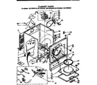 Sears 11077974810 cabinet parts diagram