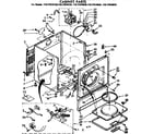 Sears 11077974120 cabinet parts diagram