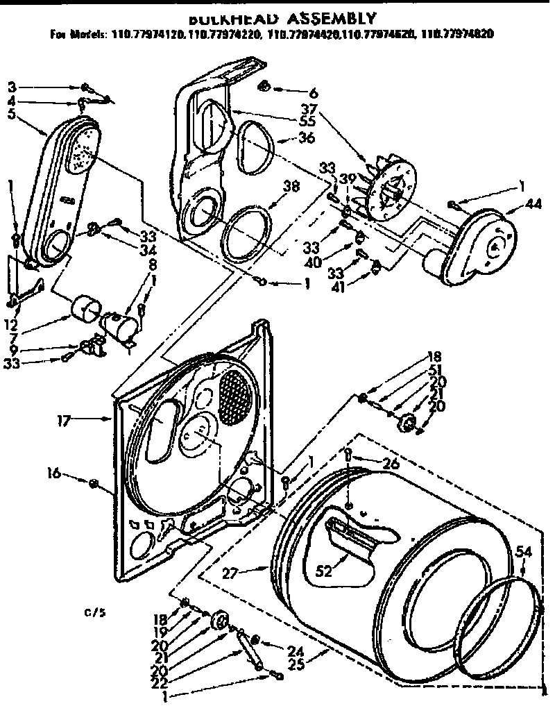 Bulkhead parts