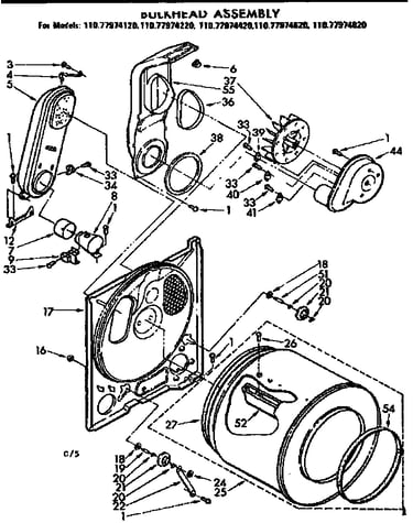 Bulkhead parts