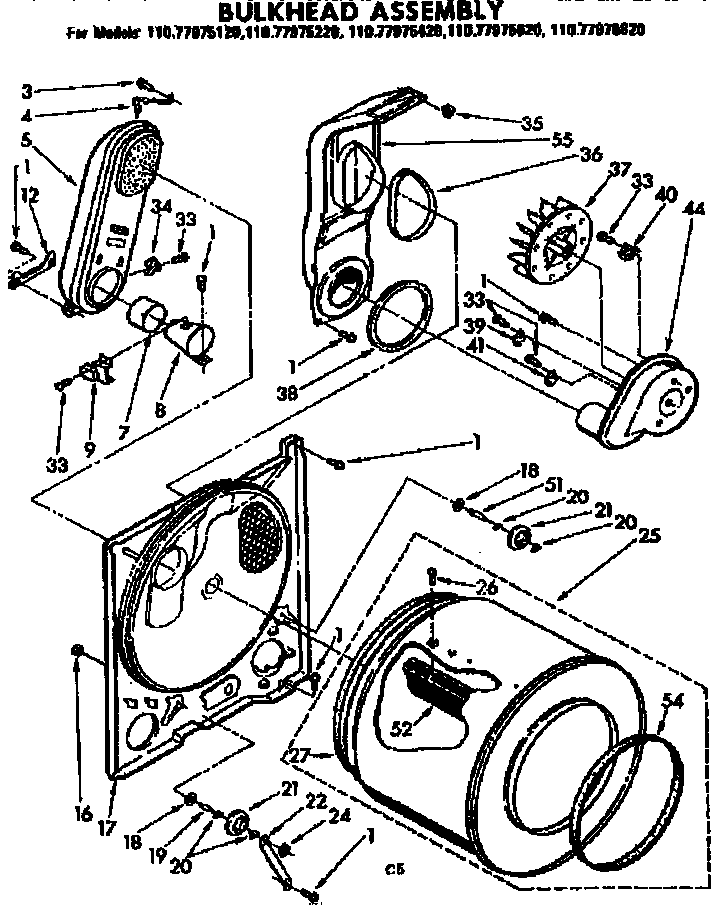 Bulkhead parts