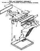 Top and console assembly