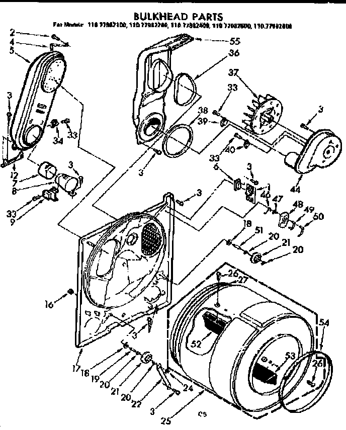 Bulkhead parts