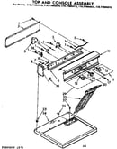 Top and console assembly