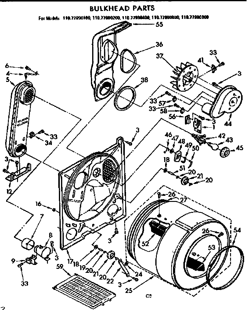 BULKHEAD PARTS