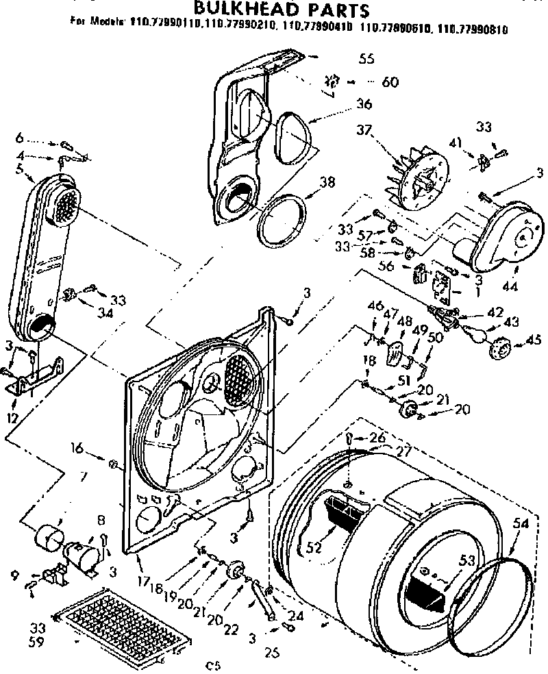 BULKHEAD PARTS