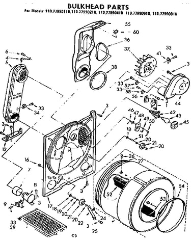 Bulkhead parts