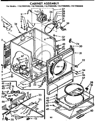 Cabinet assembly