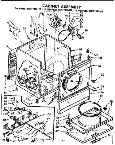 Cabinet assembly
