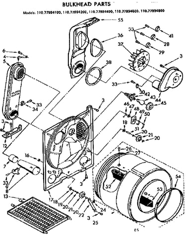 Bulkhead parts