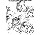 Sears 11077995600 bulkhead parts diagram
