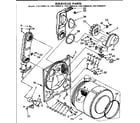 Sears 11077995110 bulkhead parts diagram