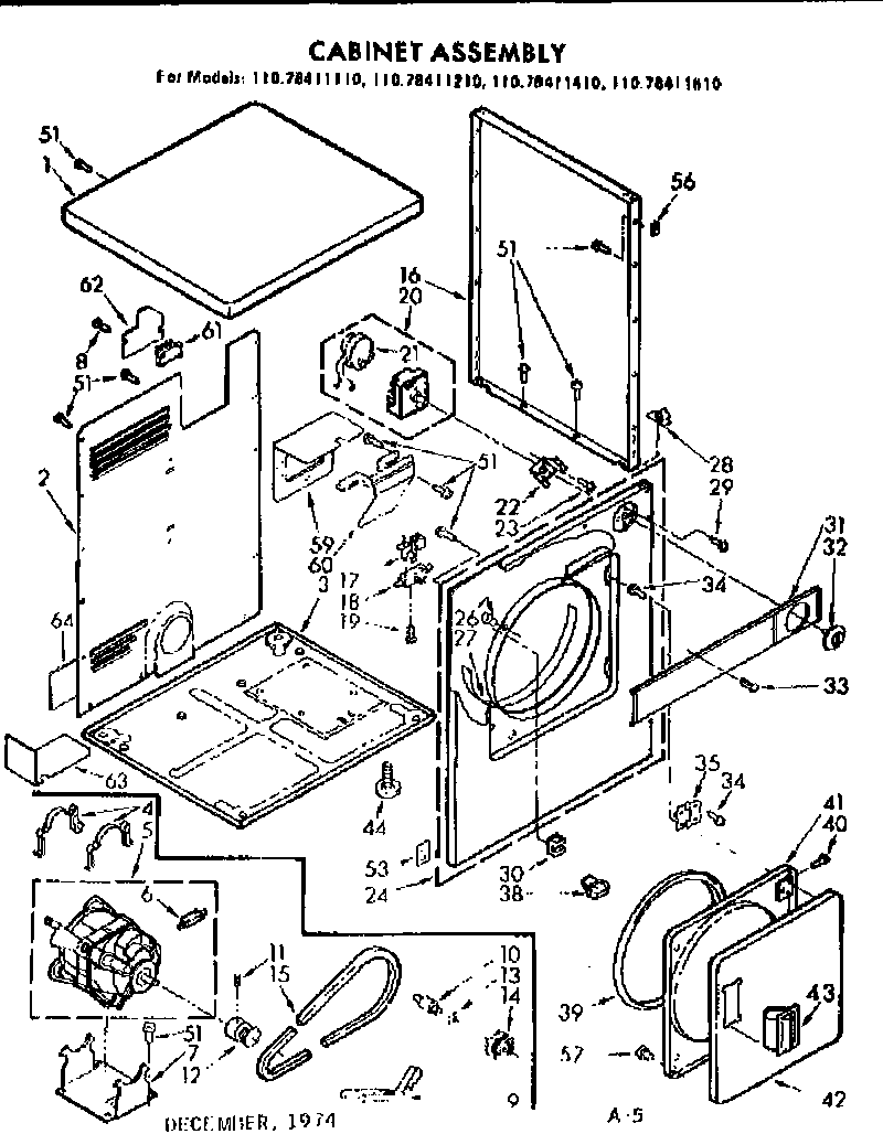 CABINET ASM