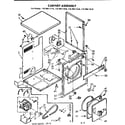 Kenmore 11078411410 cabinet asm diagram