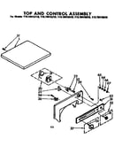 Top and control assembly