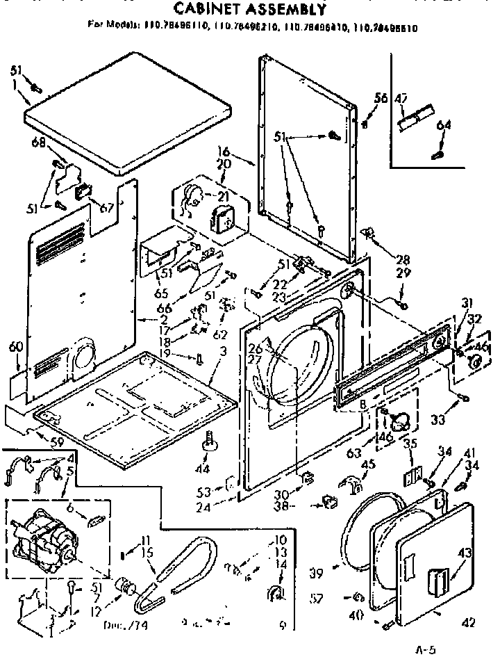 CABINET ASM