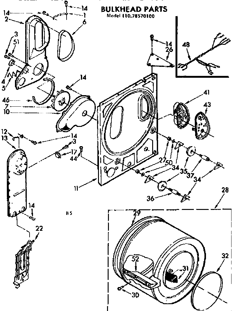 Bulkhead parts