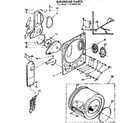 Kenmore 11078670100 bulkhead parts diagram
