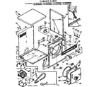 Kenmore 11078790100 cabinet parts diagram