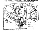 Kenmore 11079495210 burner assembly 60 hz diagram