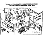 Kenmore 11079495410 burner assembly 50 hz diagram