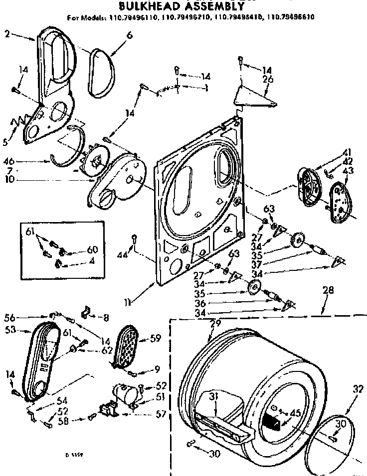 Bulkhead asm