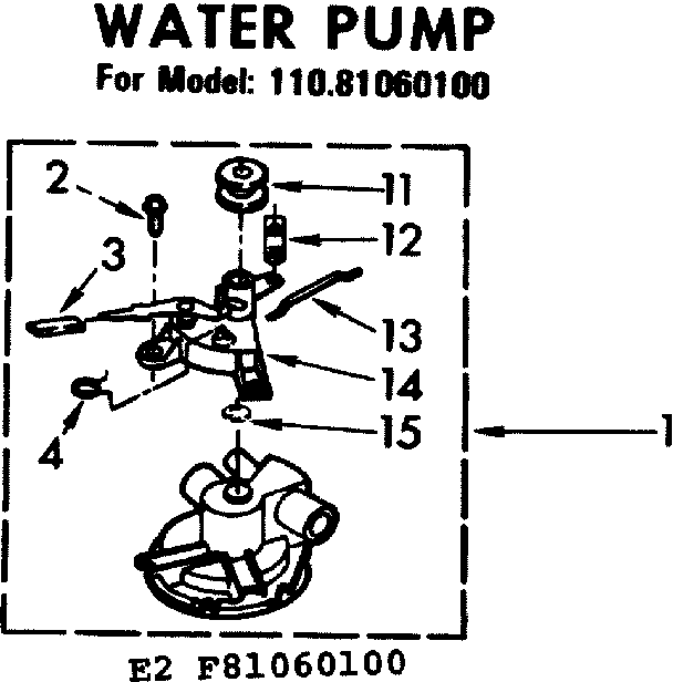 Water pump