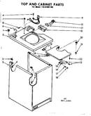 Top and cabinet parts