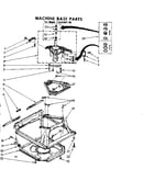 Machine base parts