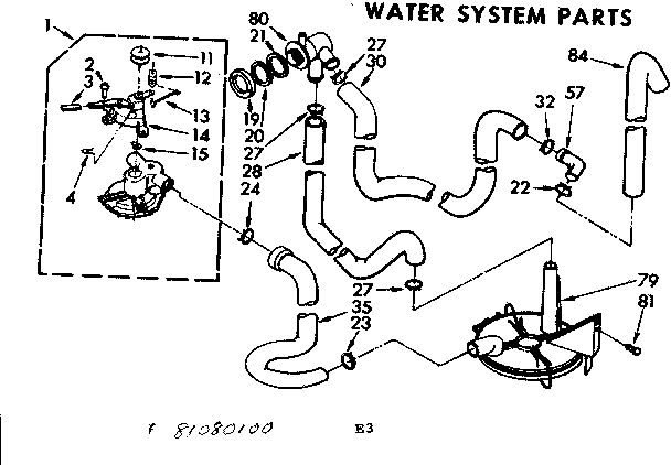 Water system parts