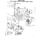 Kenmore 11081080620 drive parts diagram