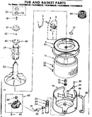 Tub and basket parts