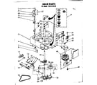 Kenmore 11081125100 drive parts diagram