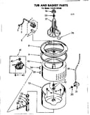 Tub and basket parts
