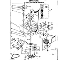 Kenmore 11081155100 drive parts diagram
