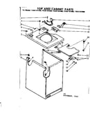 Top and cabinet parts