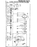 Gearcase parts