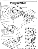 Top and console parts