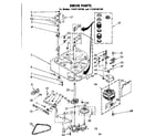 Kenmore 11085166100 drive parts diagram