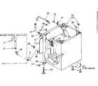 Kenmore 11085166100 cabinet parts diagram