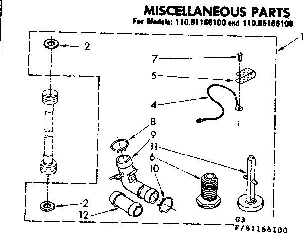 Miscellaneous parts