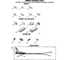 Kenmore 11081167610 wiring harness parts diagram