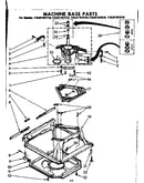 Machine base parts