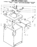 Top and cabinet parts