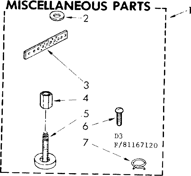 Miscellaneous parts