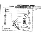 Kenmore 11081175200 miscellaneous parts diagram