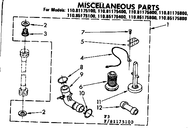 Miscellaneous parts
