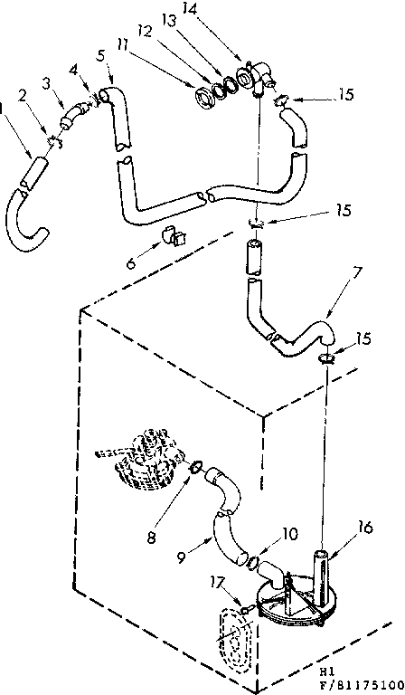 Water system parts non-suds only