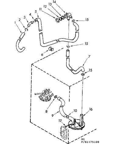 Water system parts non-suds only